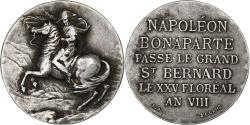 World Coins - France, Token, Napoleon I, Passage du Grand Saint Bernard, n.d., Silver