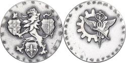 World Coins - France, Medal, Chambre de Commerce Lille-Roubaix-Tourcoing, 1970, Silver