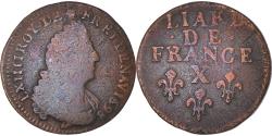 World Coins - Coin, France, Louis XIV, Liard de France, 1698, Amiens, , Copper