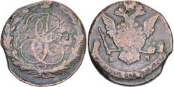 World Coins - Russia, Catherine II, 5 Kopeks, 1771, Ekaterinbourg, Copper, , KM:59.3