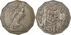 World Coins - Australia, 50 Cents, 1969, Copper-nickel,