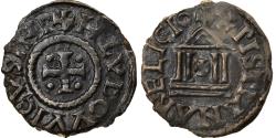 World Coins - Coin, France, Louis le Pieux, Denier au temple, Denarius, , Silver