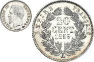 World Coins - Coin, France, Napoleon III, Napoléon III, 20 Centimes, 1859, Paris,