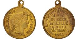 World Coins - France, Medal, Centenaire de la levée du siège de Lille, History, 1892