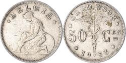 World Coins - Coin, Belgium, 50 Centimes, 1933