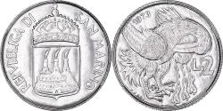 World Coins - Coin, San Marino, 2 Lire, 1973, , Aluminum, KM:23