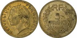 World Coins - France, 5 Francs, Lavrillier, 1939, Aluminum-Bronze, , KM:888a.1