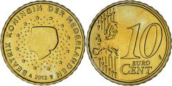World Coins - Netherlands, 10 Euro Cent, 2012, Utrecht, , Brass, KM:268