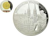 World Coins - Germany, Medal, Nuremberg, 2012, , Silver Plated Copper