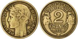 World Coins - France, 2 Francs, Morlon, 1931, Aluminum-Bronze, , Gadoury:535, KM:886