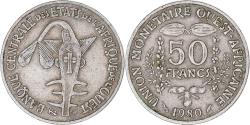 World Coins - Coin, West African States, 50 Francs, 1980