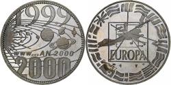 World Coins - France, Medal, Europa, Passage à l'An 2000, 2000, Copper-nickel,