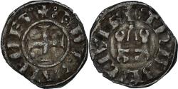 World Coins - Coin, Greece, Guillaume de la Roche (?), Denier Tournois, ca. 1280-1294, Thebes