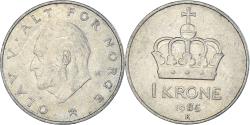 World Coins - Coin, Norway, Krone, 1985