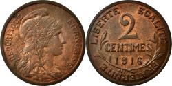 World Coins - Coin, France, Dupuis, 2 Centimes, 1916, Paris, , Bronze, KM:841