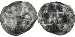 World Coins - Electorate of Hesse, William I, 1/24 Thaler, 1807, Billon,