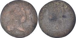 World Coins - Coin, France, Louis XV, 1/2 Sol, 1722, Rouen, , Copper, Gadoury:273