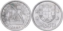 World Coins - Portugal, 2-1/2 Escudos, 1984, Copper-nickel, , KM:590