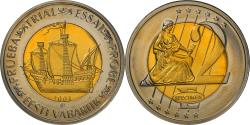 World Coins - Estonia, Medal, 2 E, Essai-Trial, 2003, Exonumia, , Bi-Metallic