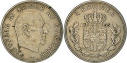World Coins - Coin, Denmark, Frederik IX, 5 Kroner, 1966, Copenhagen, EF(40-45)