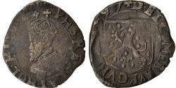 World Coins - Coin, Spain, Franche-Comté, Philip II, Carolus, 1597, Dole, , Billon
