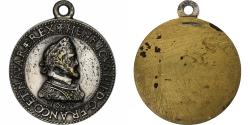 World Coins - France, Medal, Henri IV, Silvered Metal,
