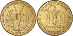 World Coins - Coin, West African States, 10 Francs, 1979