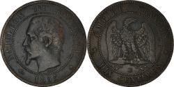 World Coins - Coin, France, Napoléon III, 10 Centimes, 1855, Strasbourg, , Bronze