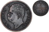 World Coins - Coin, Italy, Umberto I, 2 Centesimi, 1900, Rome, , Copper, KM:30