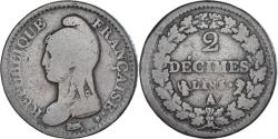 World Coins - Coin, France, Dupré, 2 Décimes, AN 5, Paris, , Copper, Gadoury:300