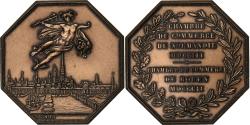 World Coins - France, Token, Chambre de Commerce de Rouen, 1802, Bronze, Lecomte,