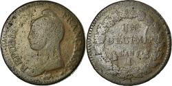 World Coins - Coin, France, Dupré, Decime, 1796, Limoges, , Bronze, KM:645.6