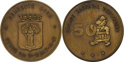 World Coins - Belgium, Token, 50 Loebas - Boom, 1981, Bronze,
