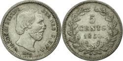 World Coins - Coin, Netherlands, William III, 5 Cents, 1850, , Silver, KM:91