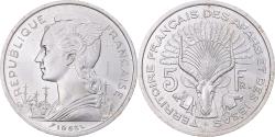 World Coins - Coin, FRENCH AFARS & ISSAS, 5 Francs, 1968, Paris, ESSAI, , Aluminum