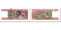 World Coins - Banknote, Madagascar, 25,000 Francs = 5000 Ariary, 1998, Undated, KM:82