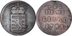 World Coins - Coin, Luxembourg, Joseph II, 1/2 Liard, 1783, Brussels, , Copper, KM:10