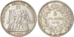 World Coins - Coin, France, Hercule, 5 Francs, 1876, Bordeaux, , Silver, KM:820.2