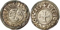 World Coins - Coin, France, Eudes, Denarius, Limoges, Immobilized type, , Silver