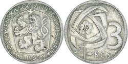 World Coins - Coin, Czechoslovakia, 3 Koruny, 1965