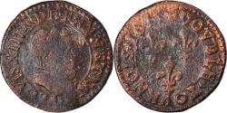 World Coins - Coin, France, Louis XIII, Double Tournois, 1615, Lyon, , Copper