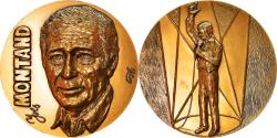 World Coins - France, Medal, Yves Montand, Musique, Lovy, , Bronze