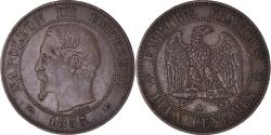 World Coins - Coin, France, Napoleon III, 2 Centimes, 1855, Paris, , Bronze
