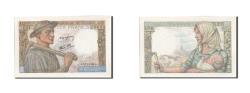 World Coins - Banknote, France, 10 Francs, 10 F 1941-1949 ''Mineur'', 1944, 1944-01-13