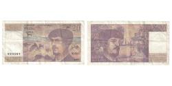World Coins - France, 20 Francs, Debussy, 1997, M.053, VF(30-35), Fayette:66ter.02A55, KM:151i