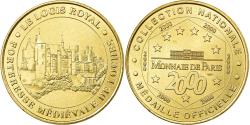 World Coins - France, Token, Touristic token, Loches - Logis Royal, Arts & Culture, 2000, MDP