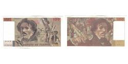 World Coins - France, 100 Francs, Delacroix, 1993, Q.216, AU(55-58), Fayette:69bis.5, KM:154e