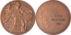 World Coins - France, Medal, Rallye O.R-S.O.R, Automobile, 1966, , Bronze
