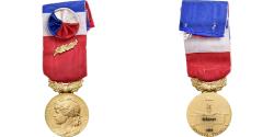 World Coins - France, Honneur-Travail, République Française, Medal, 1985, Very Good Quality