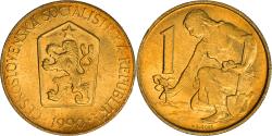 World Coins - Coin, Czechoslovakia, Koruna, 1990, , Aluminum-Bronze, KM:50